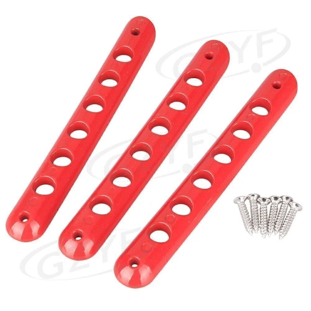 Red Door Handles Tailgate Aluminum Trim Inserts for Jeep Wrangler JK (2007–2016)