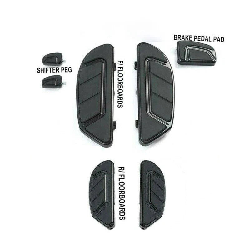 Footboard Brake Pedal Shifter Pegs for Harley Street Glide (1986–2024)