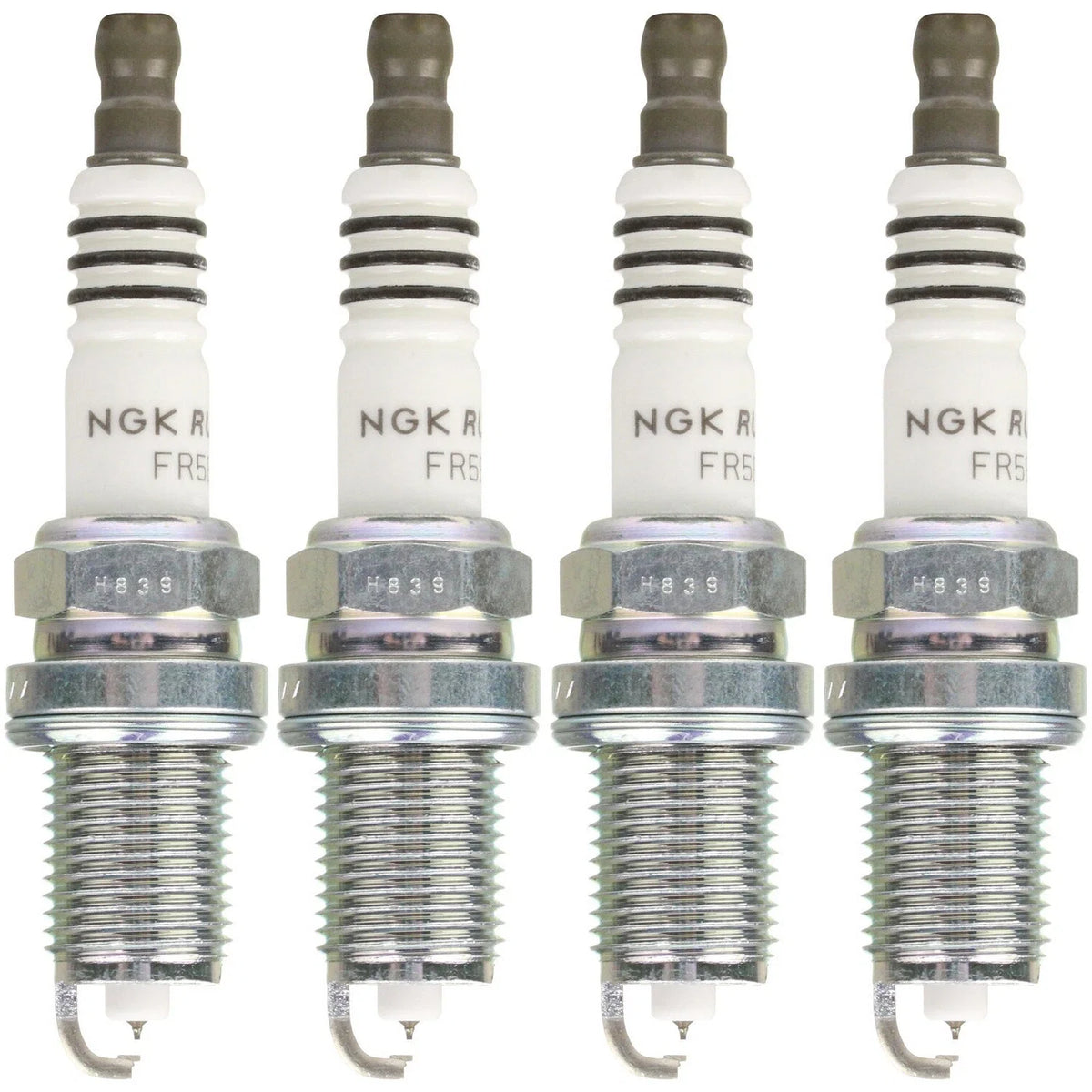 Set of 4 NGK Ruthenium HX Spark Plugs for Chevy Dodge Isuzu KIA Mazda MB Saab VW
