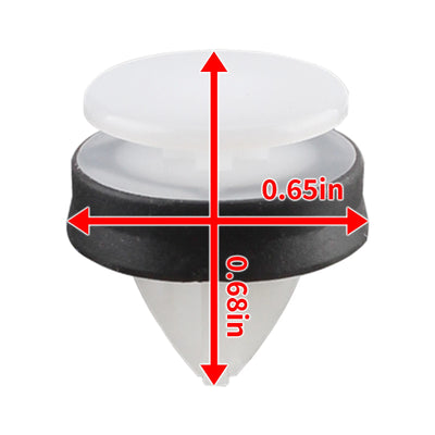 80x Side Body Panel Molding Clips with Seal for Ford Transit 150 250 350 (2015–2020) W716507S300