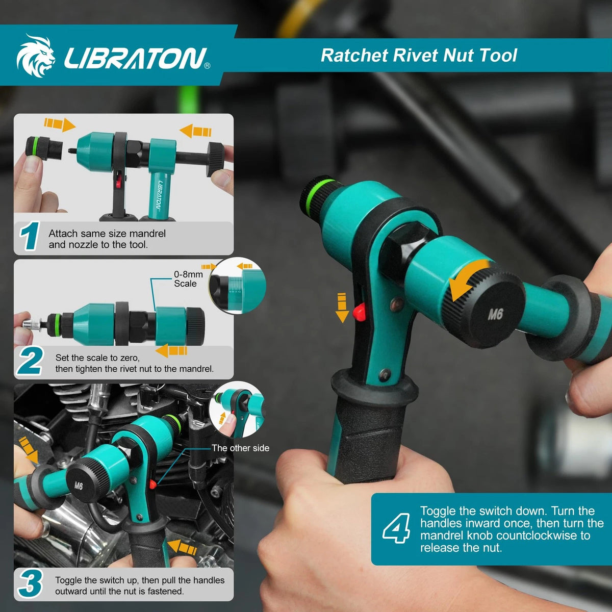 Rivet Nut Tool Kit for Automotive Applications