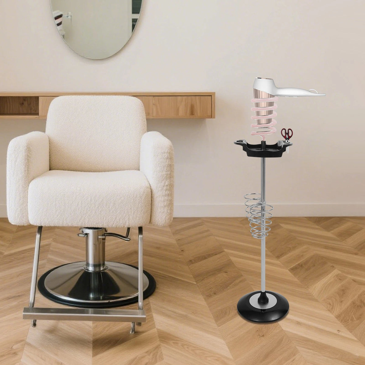 Hair Dryer Stand for Bedroom Beauty Salon