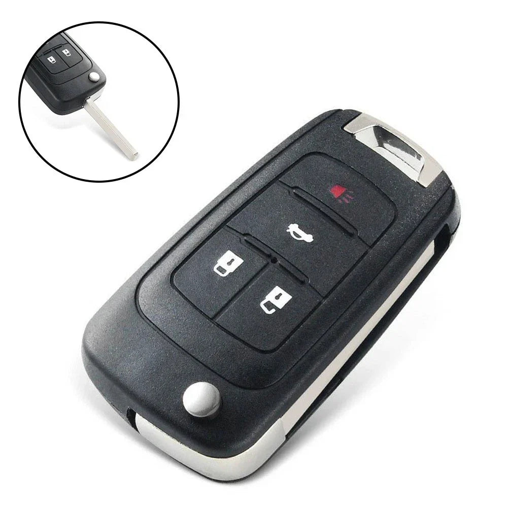 Remote Key Fob for Chevy Cruze (2010–2016) + Cut