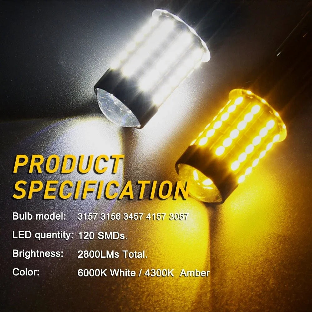 2X LED Turn Signal Light