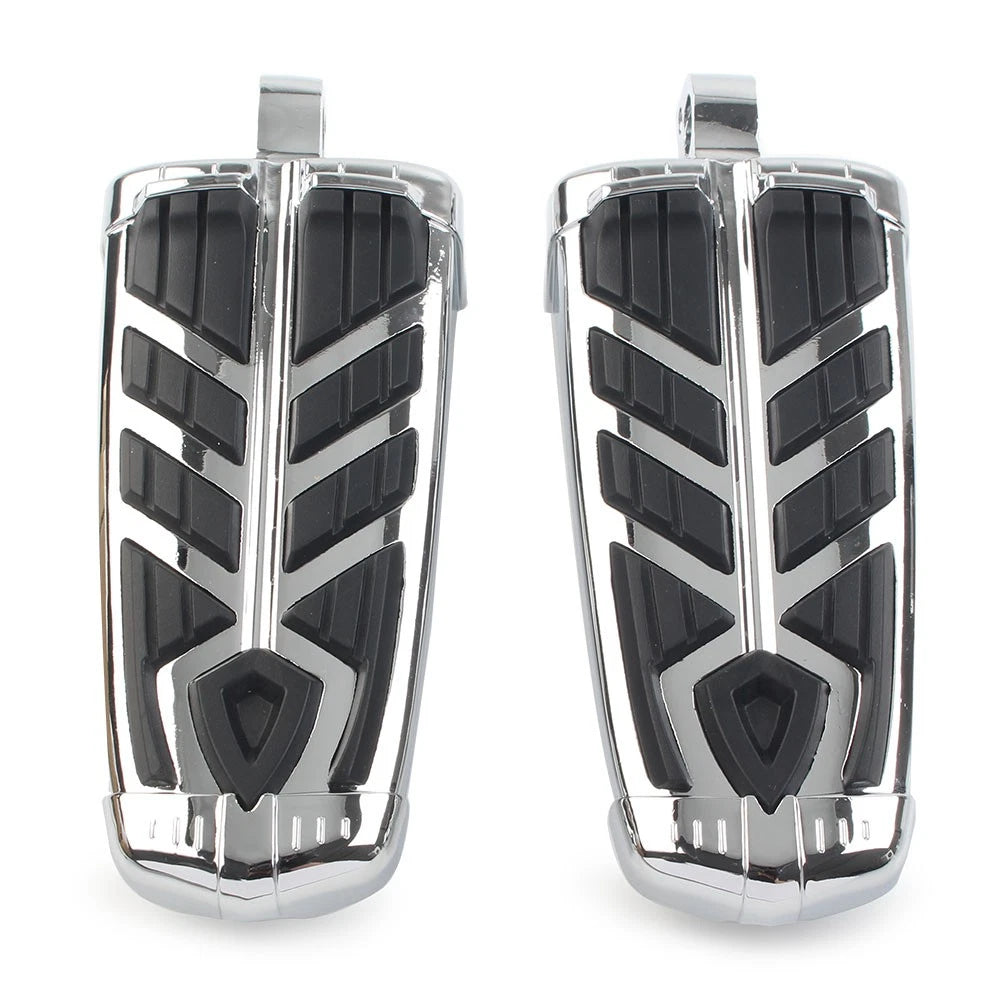 Chrome Foot Pegs for Harley Davidson (10mm)