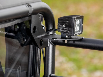SuperATV Sport Accessory Bar for CFMoto UForce 1000 (2019–2023) - 2 Cube Lights, 1 Shelf