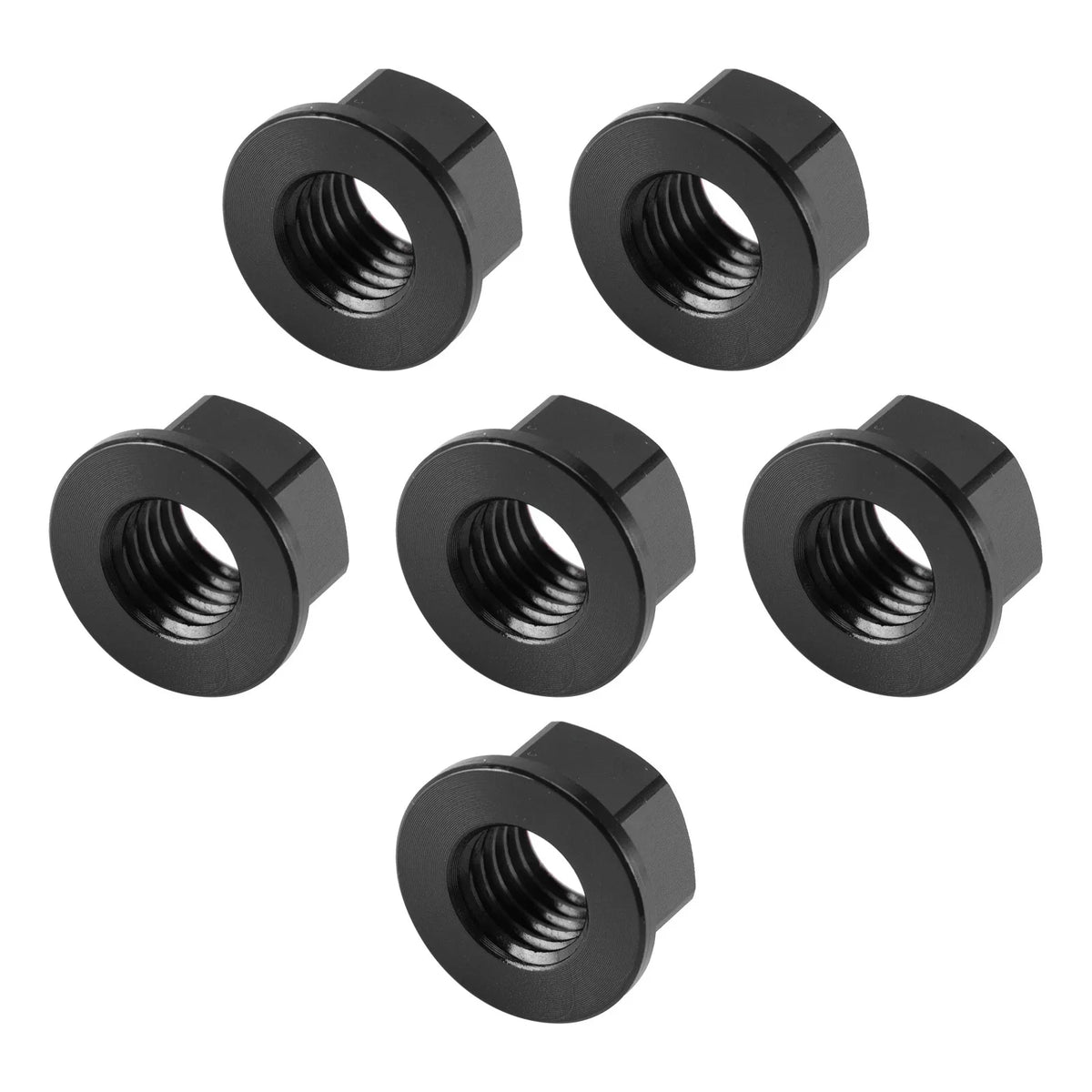 Rear Sprocket Nut Kit M10x1.5mm Black for Aprilia RSV RSV4 1000R (2004–2016)
