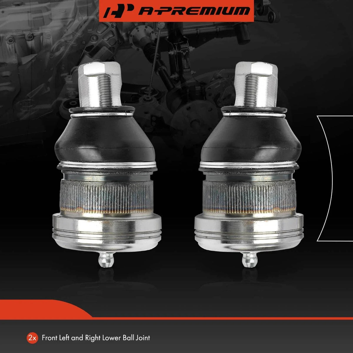 2X Front Lower Ball Joints for Dodge Plymouth Neon (1995–1999)
