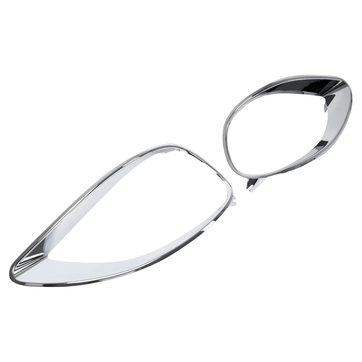 Chrome Headlight Bezel Trim Set for Freightliner Columbia (2001–2017)