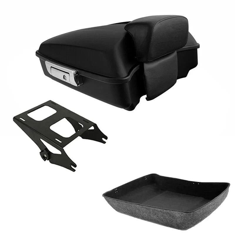 Chopped Trunk Backrest Mount for Harley Road Street Glide (2014–2026)