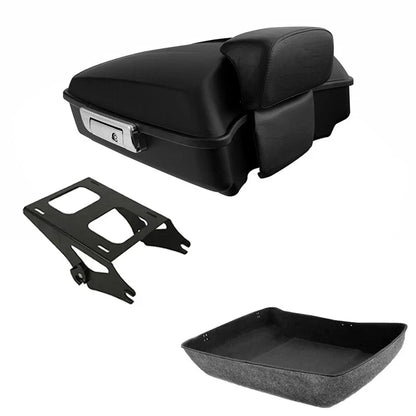 Chopped Trunk Backrest Mount for Harley Road Street Glide (2014–2026)