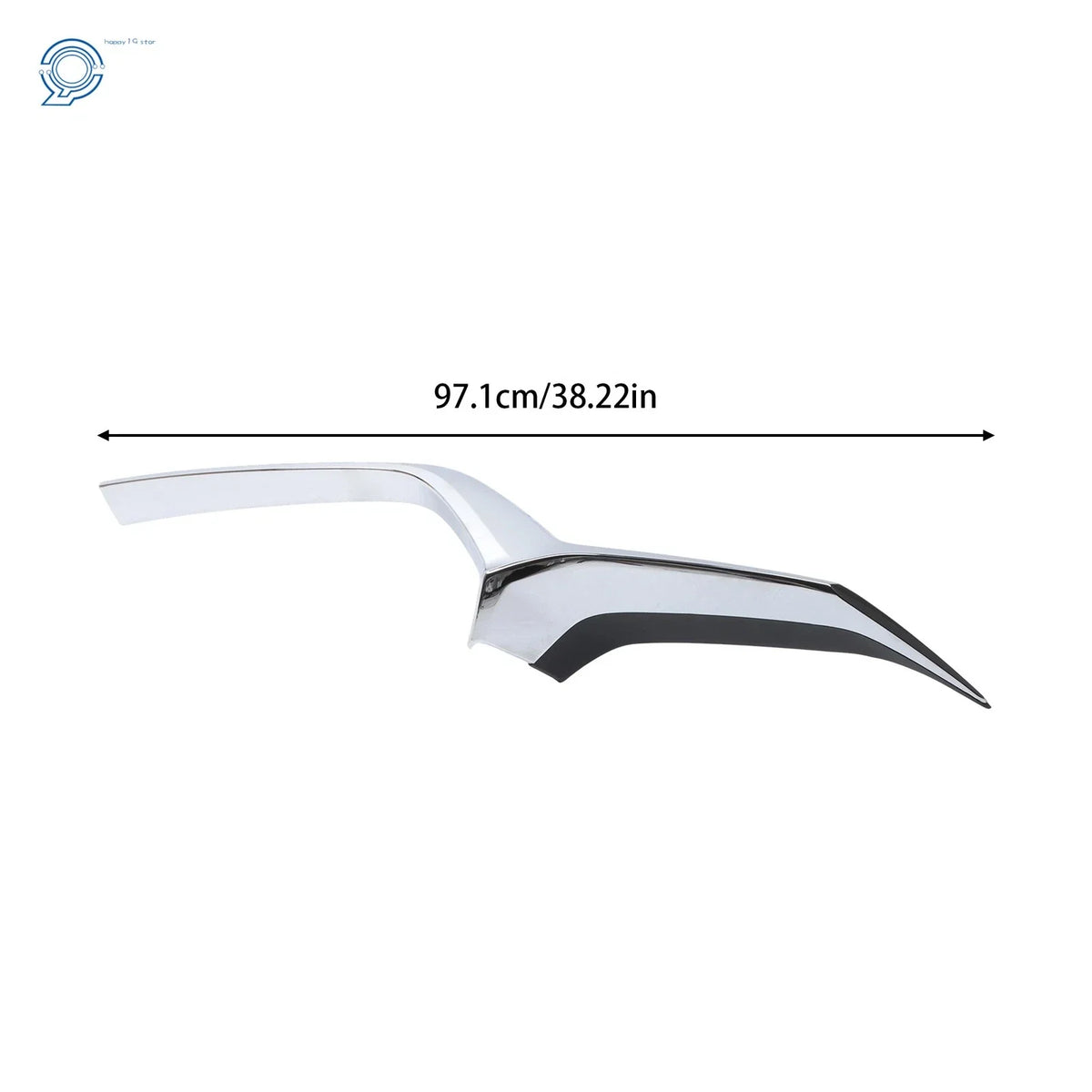 Chrome Front Upper Grille Molding Trim for Mazda CX-30 (2020–2023)