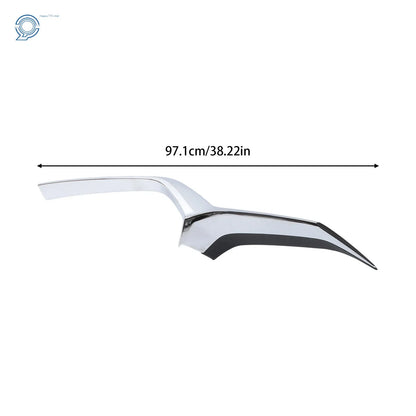 Chrome Front Upper Grille Molding Trim for Mazda CX-30 (2020–2023)