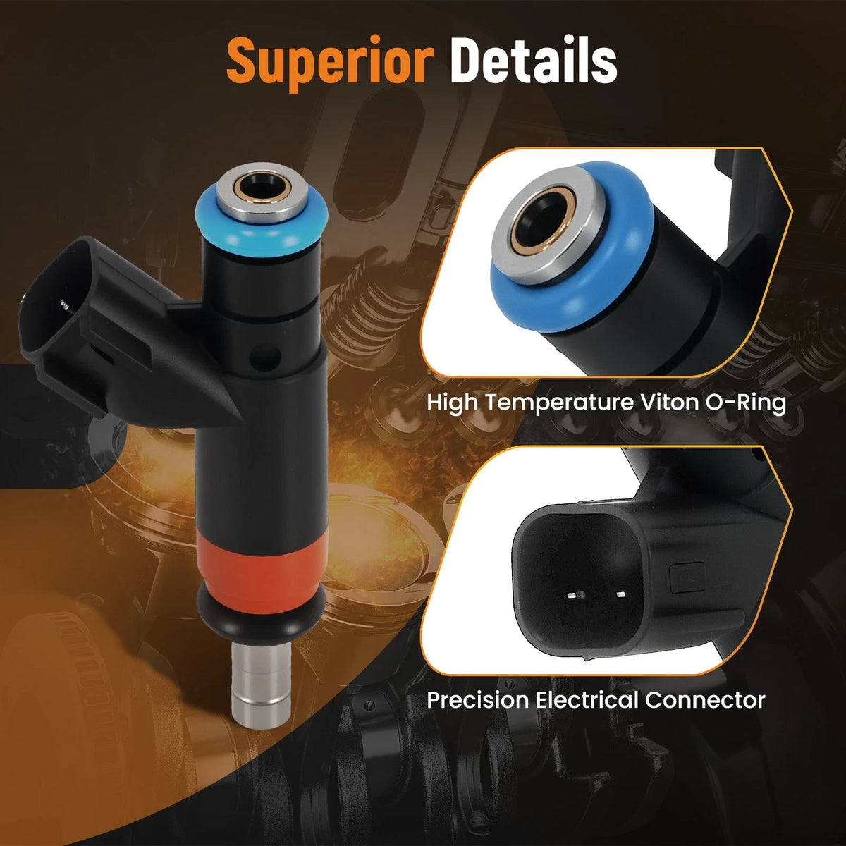 Fuel Injector for Ram 1500 2500 3500 5.7L V8 Gas (2011–2018)
