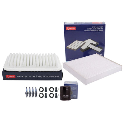Denso Tune Up Kit 4 Spark Plugs & Boots for Lexus HS250h (2010–2012)