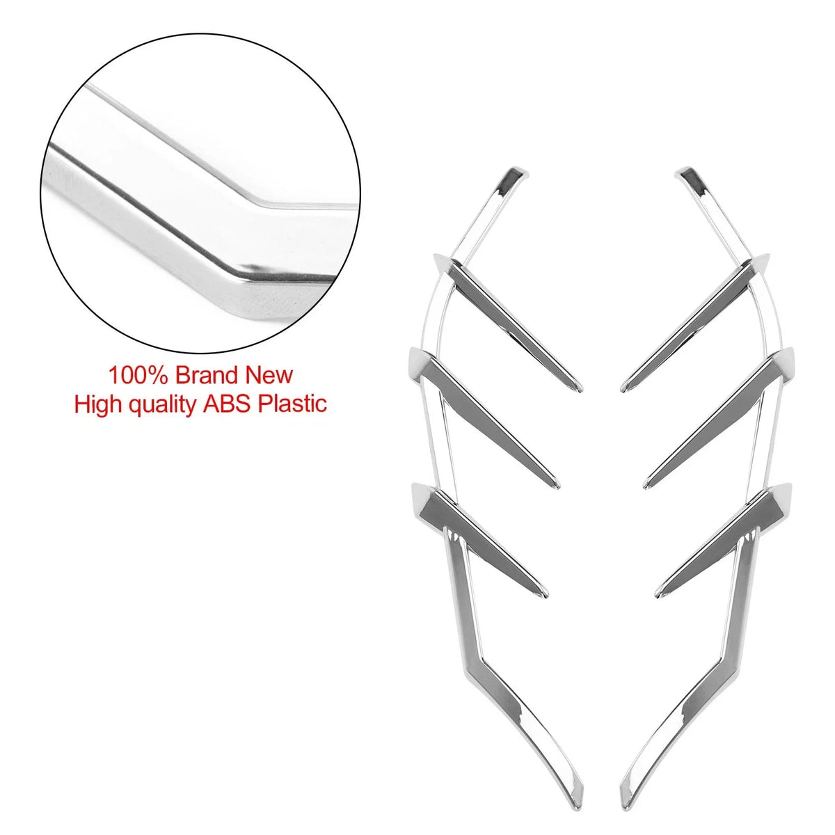 Chrome Mid-Frame Air Deflectors Trims for Road Street Electra Glide (2009–2023) #8