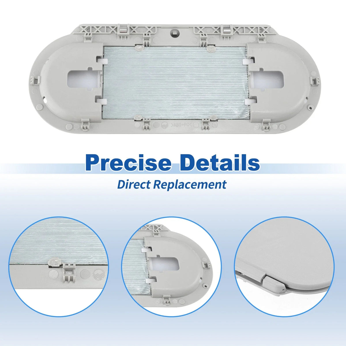 Sun Visor Vanity Mirror Cover for BMW Mini Cooper F55 F56 F60 (2015–2022)