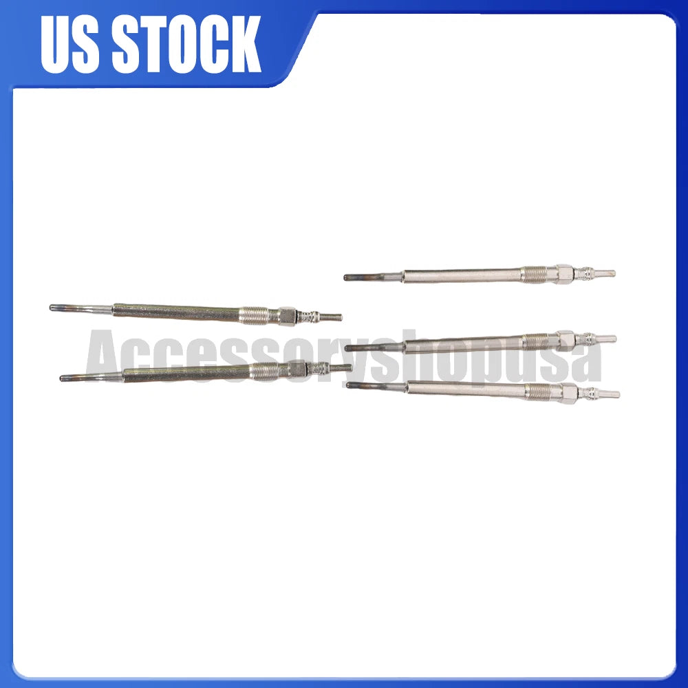 Set of 5 Diesel Glow Plugs for Audi Q7 Porsche Cayenne VW Touareg (2006–2018)