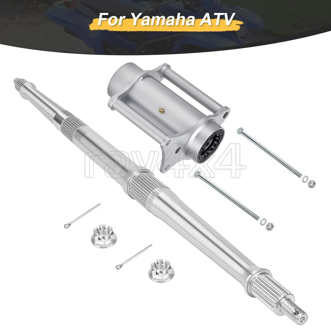 Rear Axle Shaft w/ Housing Carrier Hub for Yamaha YFS200 Blaster (1988–2002)