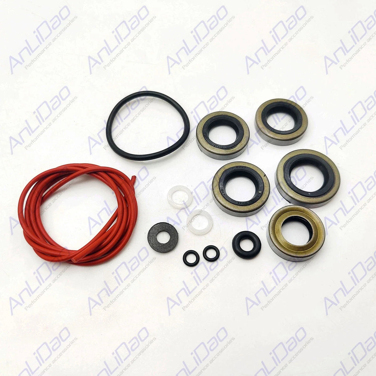 Lower Unit Gearcase Seal Kit 18-2686 for Johnson Evinrude 25HP-40HP (N/A)