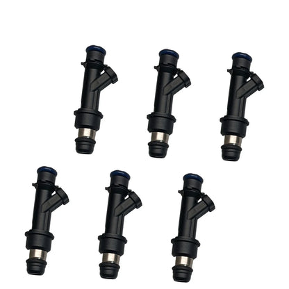Set of 6 Fuel Injectors for GMC Envoy Chevrolet Buick Rainier (2002–2007)