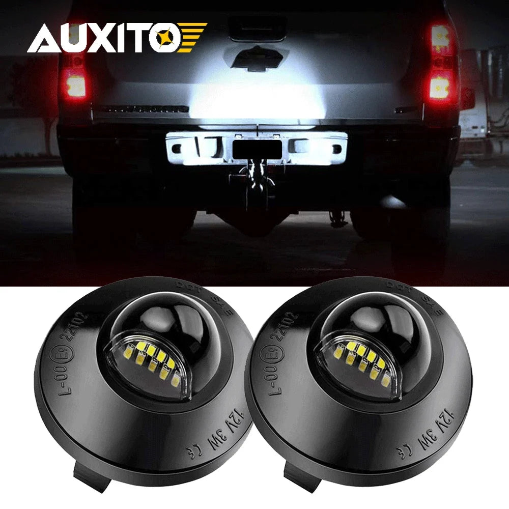 2X LED License Plate Lamp Assembly for Ford F150 F250 F350