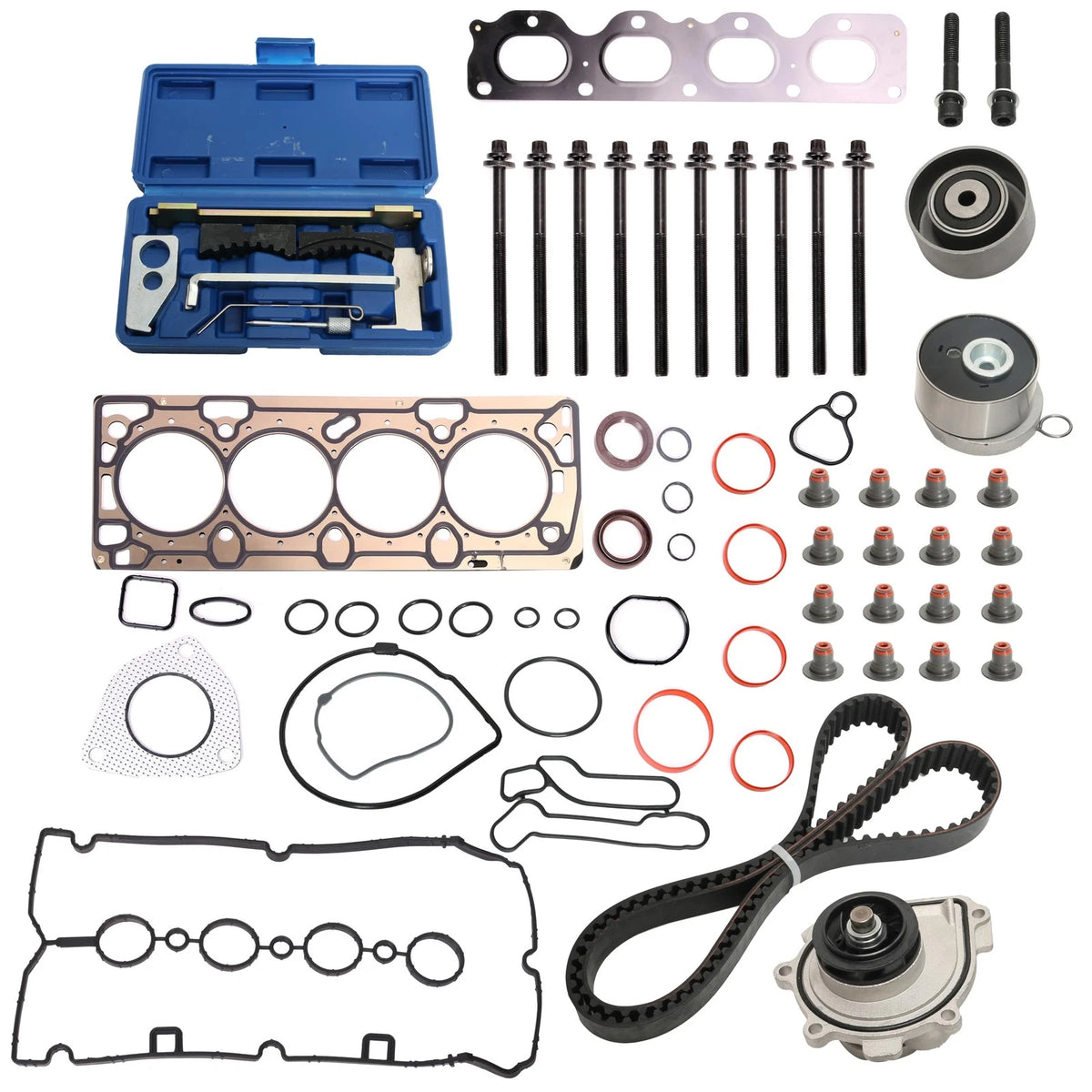 Head Gasket Set with Timing Belt Kit for Chevy (1.8L)