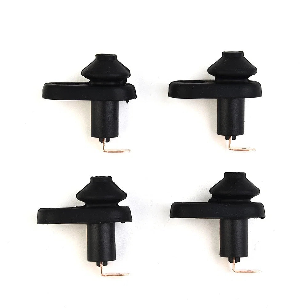 Set of 4 Door Courtesy Light Switch Buttons for Car Vehicle