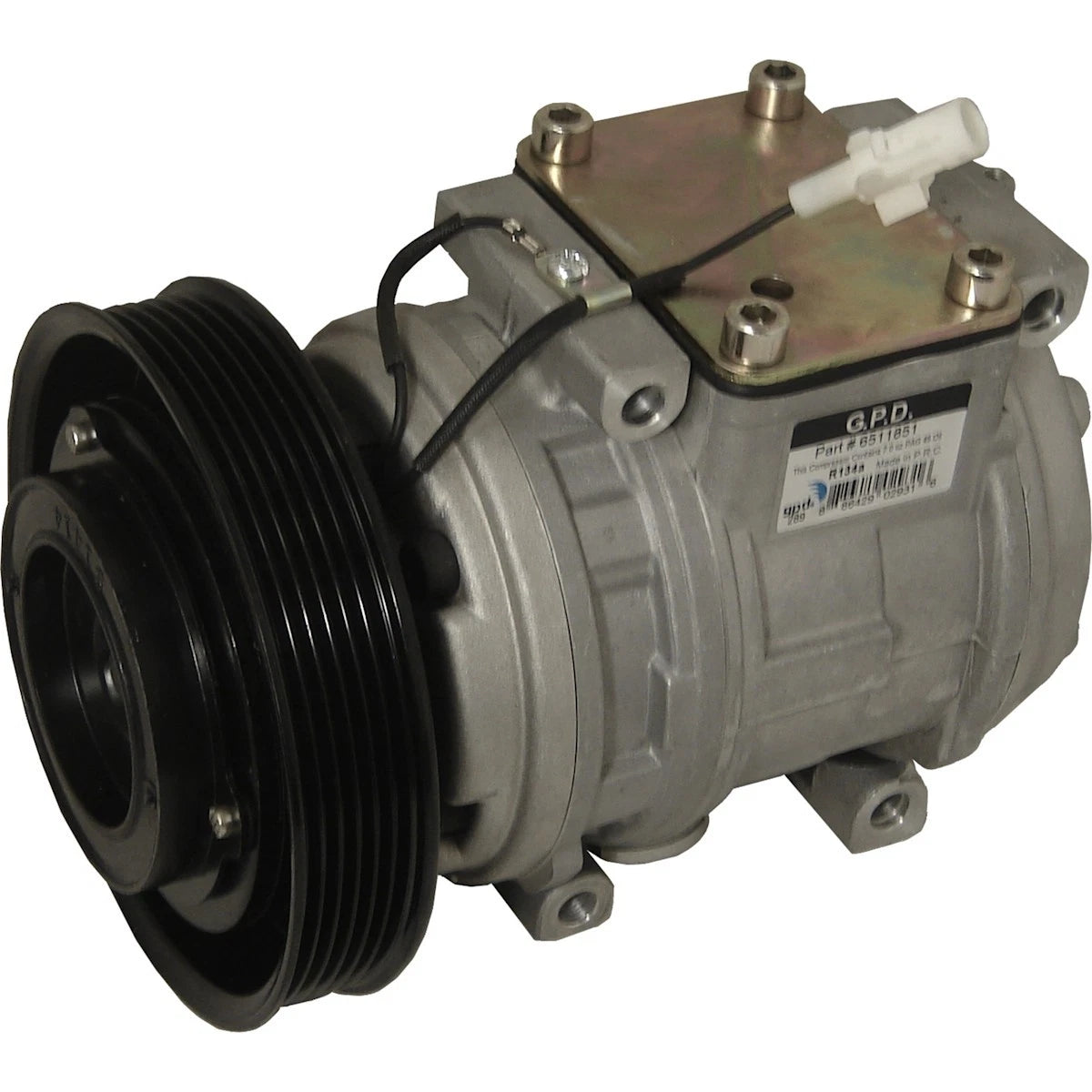 A/C Compressor with Clutch for Toyota Corolla Celica (1990–1993) 6511851