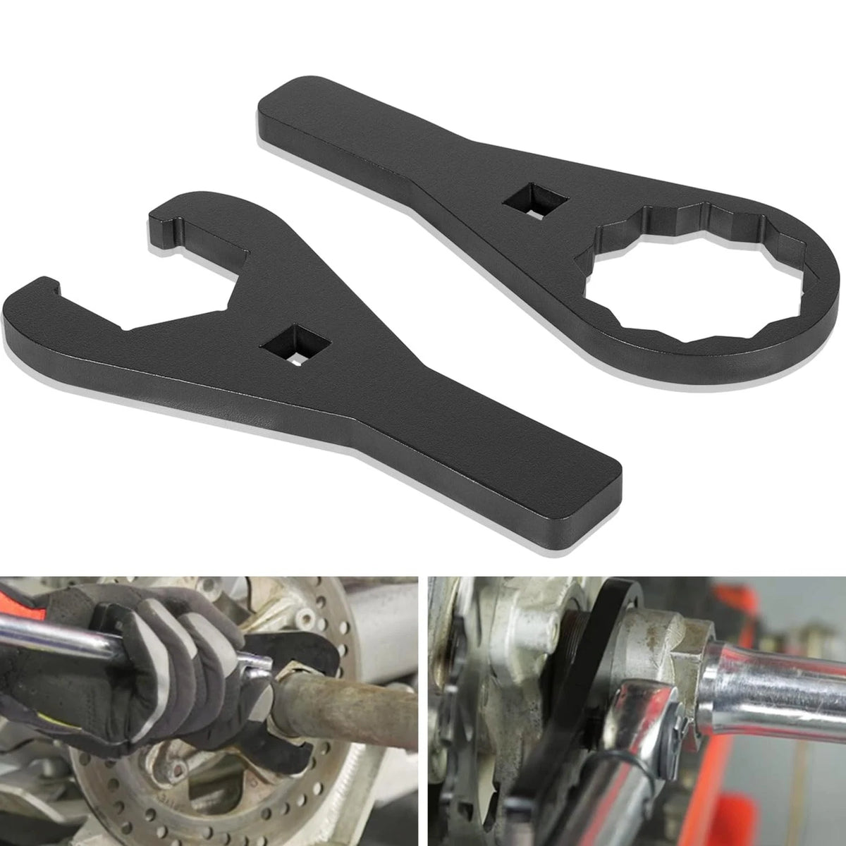 Set of 2 ATV Axle Wrenches for Honda TRX 250X 300X 300EX