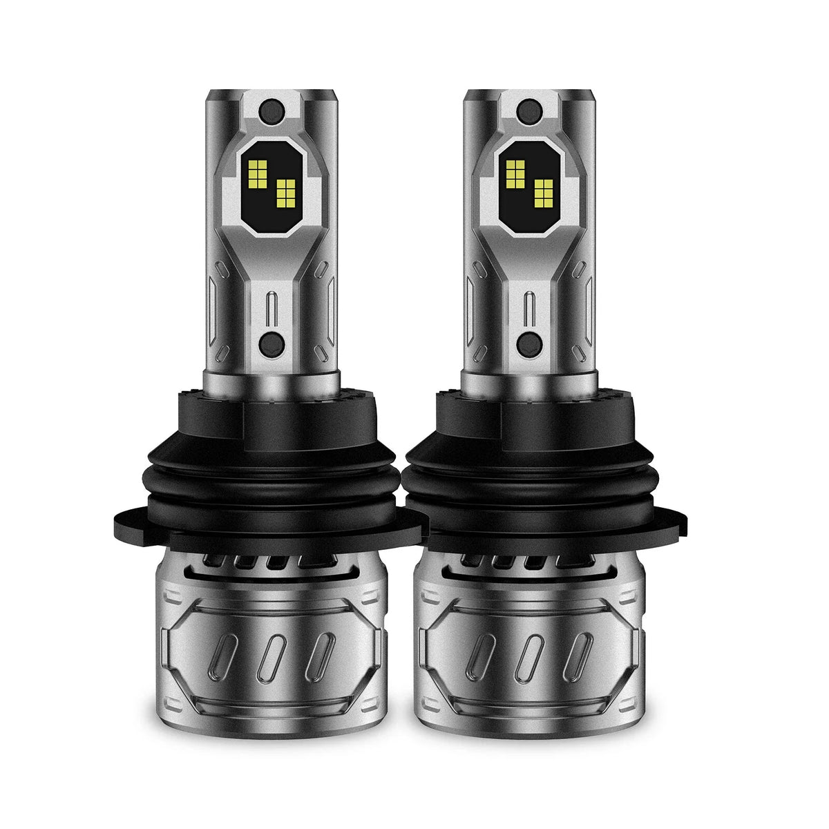 2X 9004 HB1 LED Headlight Bulbs for High Low Beam (1000000LM, 6500K)