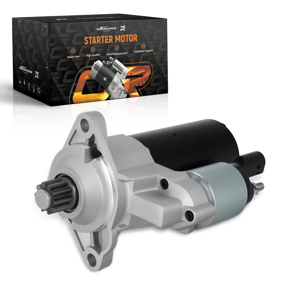 Starter Motor for Audi A3 Quattro (2006–2009) & TT Quattro (2004–2009) 3.2L 17971N