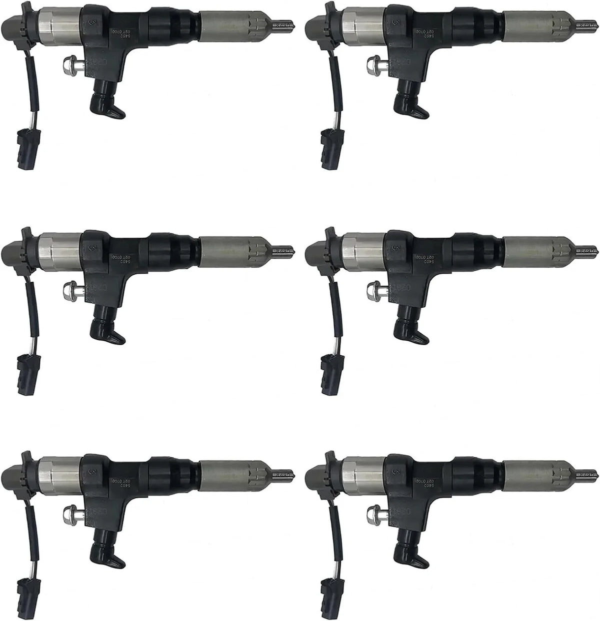 6X Fuel Injector 095000-5402 for Hino J05D Truck (500)