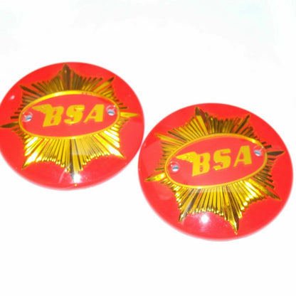 BSA Gold Star Petrol Fuel Gas Badge Emblem Decal Set