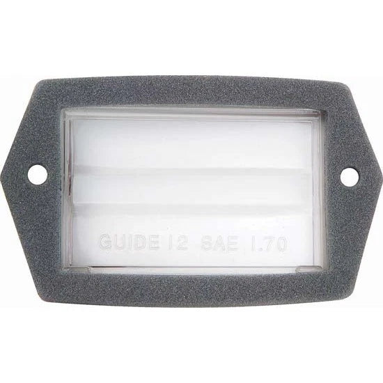 Rear License Plate Lamp Lens w/Gasket for Camaro (1970–1973) 917053