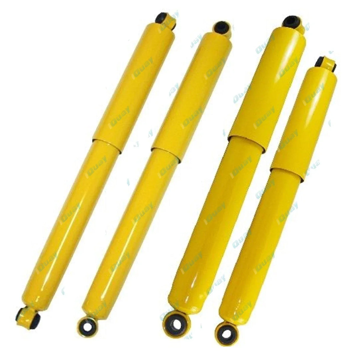 4 x Raised Shock Absorbers for Toyota Landcruiser 40 Series