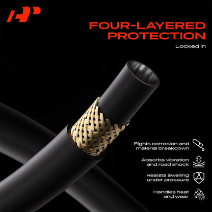 Power Steering Return Line Hose Assembly for Subaru Impreza (2002–2007) 34611FE050, 3403735