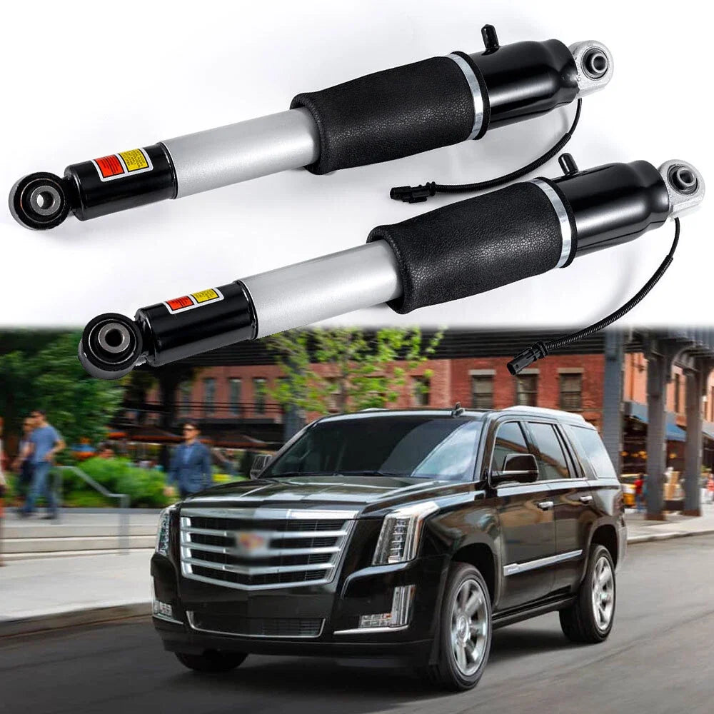 2Pcs Rear Air Shock Absorber Strut for Chevrolet Suburban Tahoe Yukon Escalade (2015–2020)