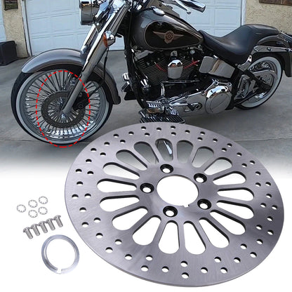 11.5" Rear Brake Rotor Kit for Harley Road Glide, Road King
