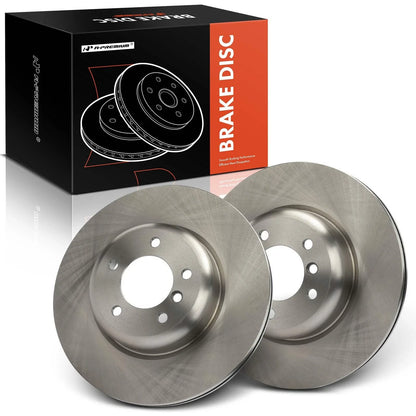 Set of 2 Front Disc Brake Rotors for BMW 135i/135is (2008–2013)