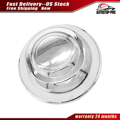 Chrome Hub Cap Center Cover for Dodge Charger Pursuit (2006–2021) 04895432AA, 4895432aa