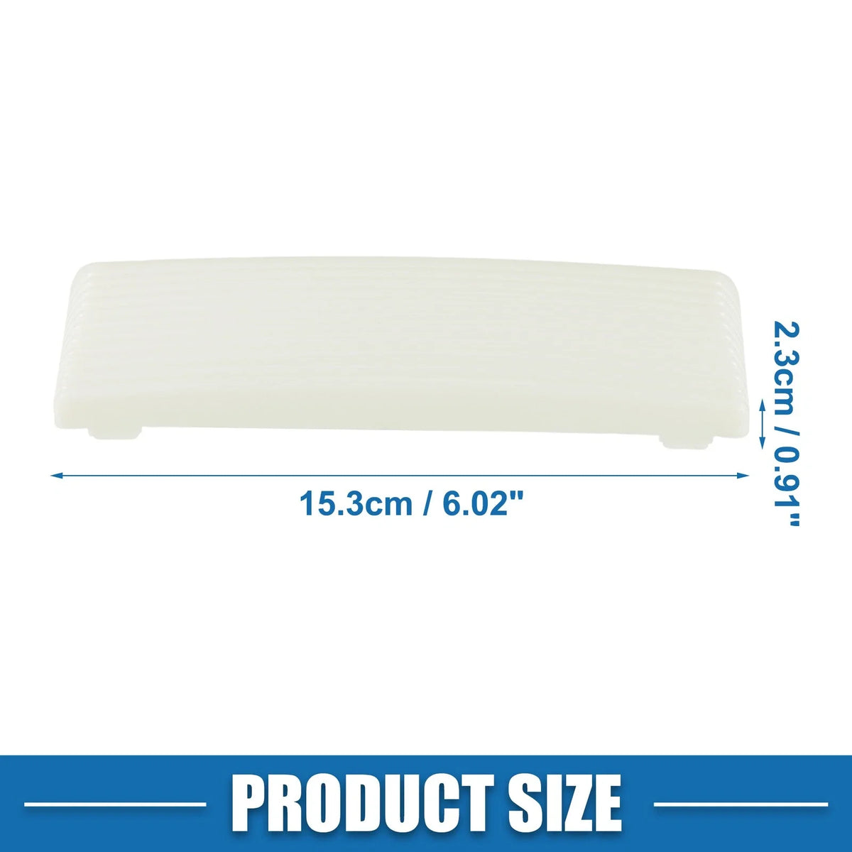 Set of 2 Dome Lamp Lens for Chevy Impala (White)