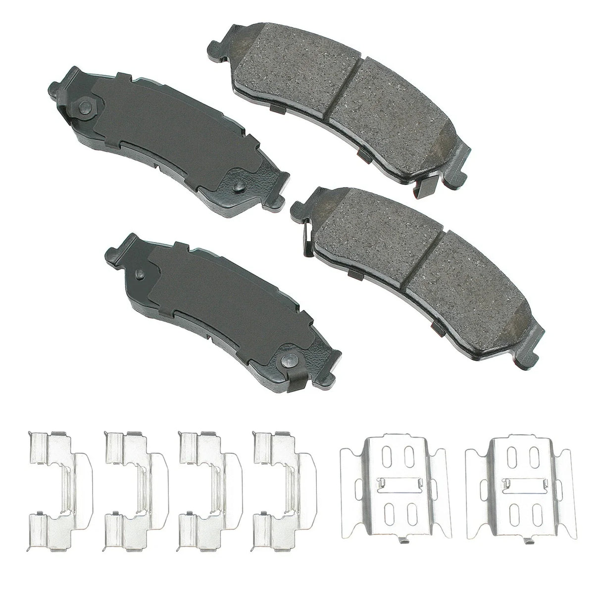ProAct Disc Brake Pads for Chevy S10 GMC Jimmy Sonoma Olds Bravada (1994–2005)