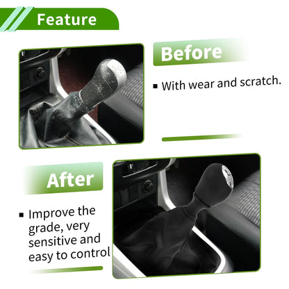 6 Speed Gear Shift Knob with Cover for Fiat Talento (2016–2023)