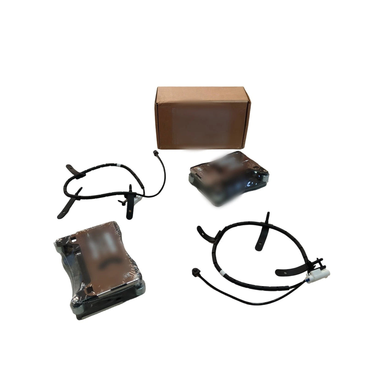 Set of 2 Brake Pads & Sensor for Aston Martin DB11 (HY53-2C562-BC, HY53-2D009-AC)