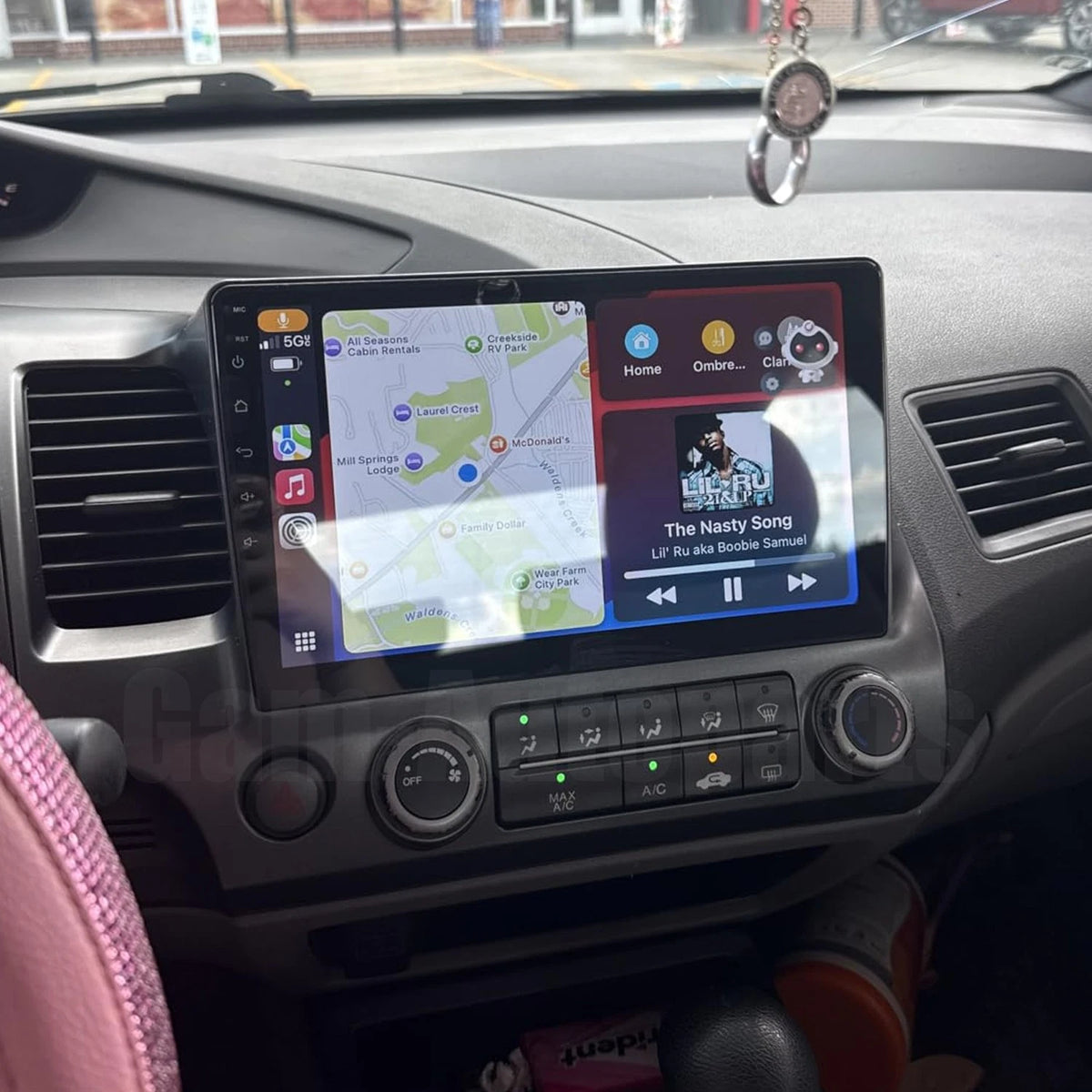 Apple CarPlay Android Auto Car Radio Stereo for Honda Civic (2006–2011)