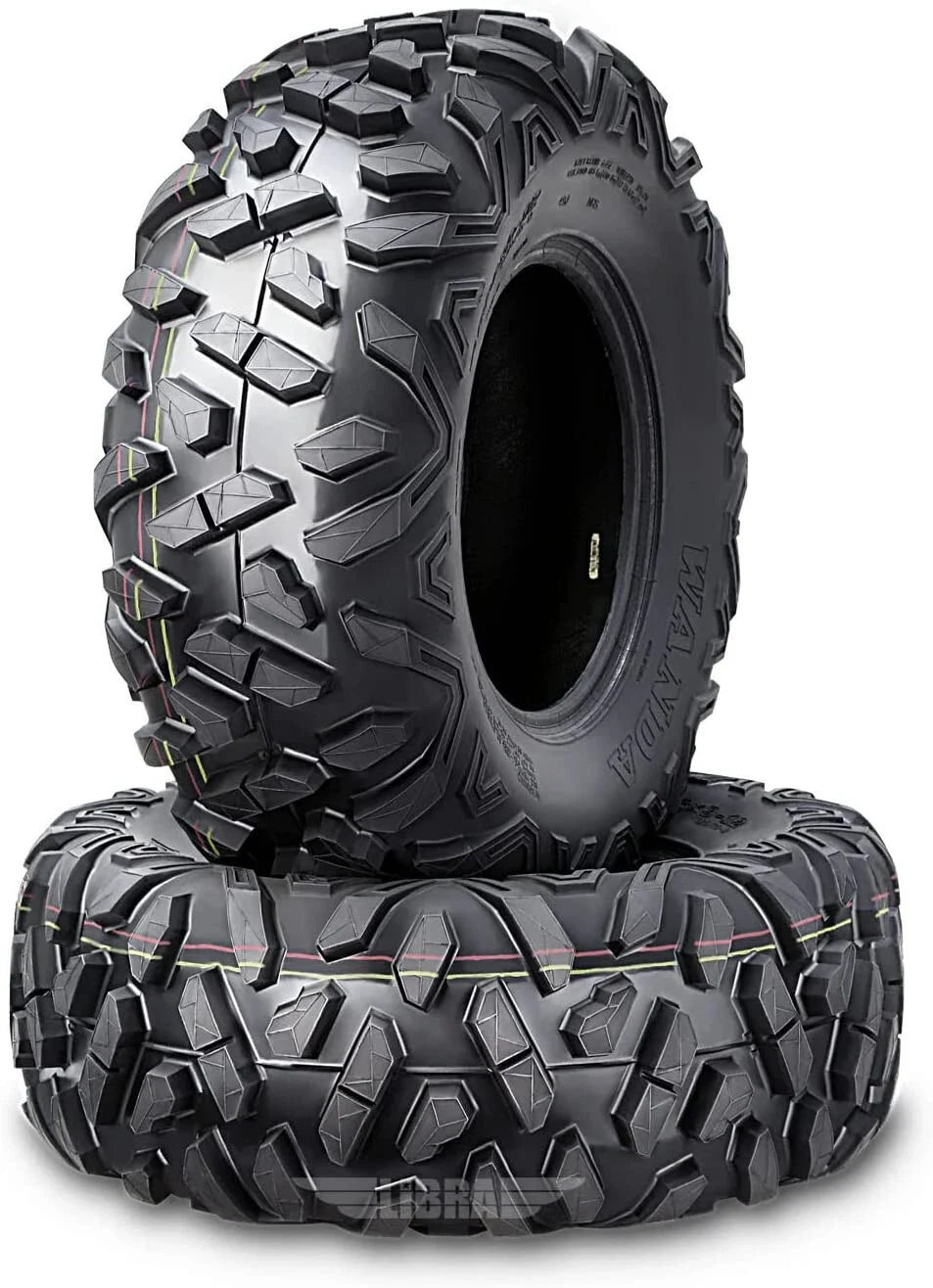 Set of 2 Front ATV Tires for Arctic Cat 366 4x4 (2008–2009) 24x8-12 6PR