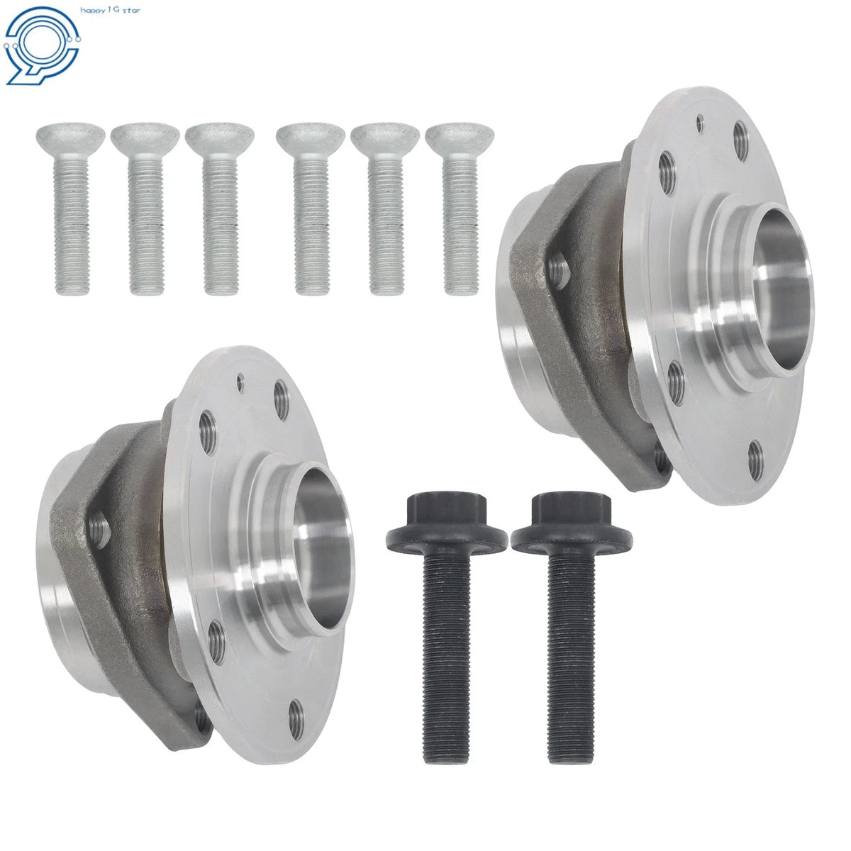 2x Wheel Hub Bearing Assembly for Audi A3 Q3 S3 VW Jetta Golf (2013–2020)