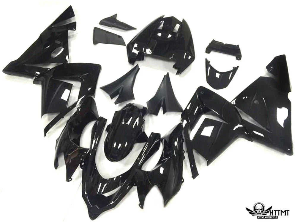 ABS Fairing Kit for Kawasaki Ninja ZX10R (2004–2005) Black