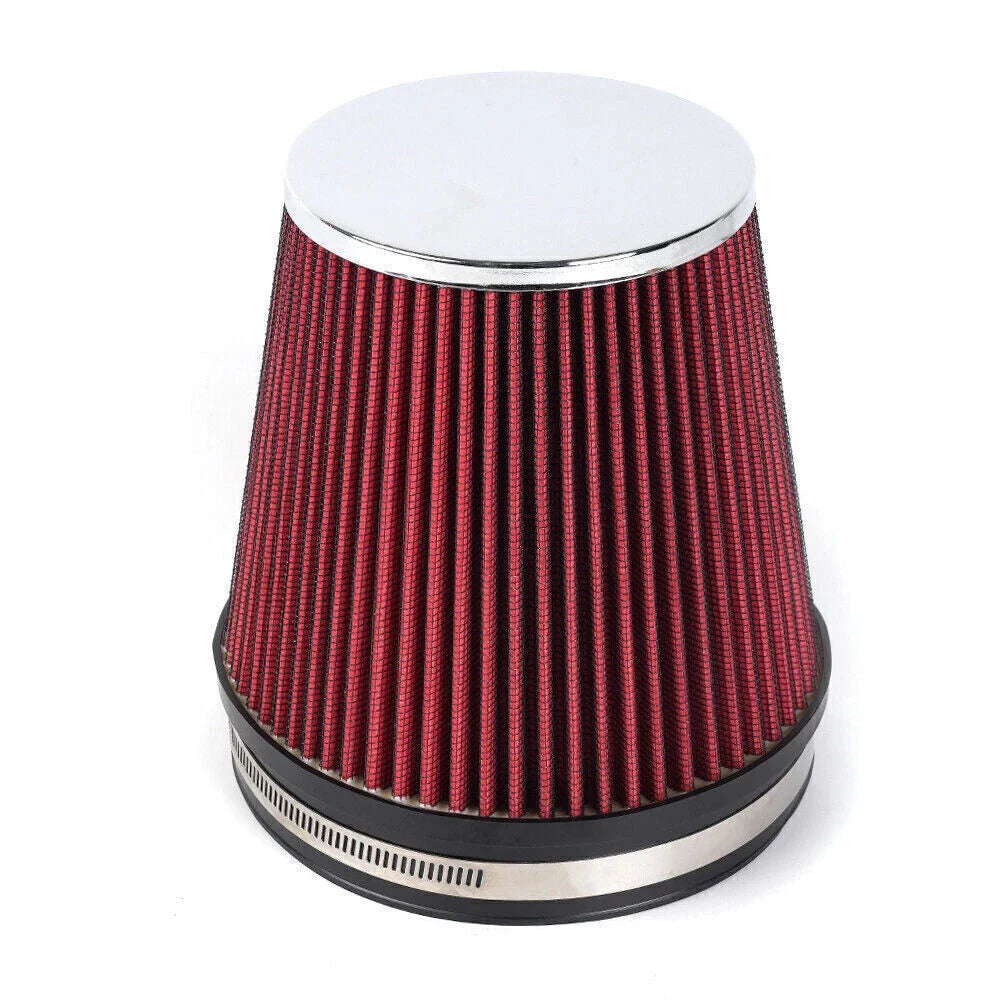 6" Air Intake Cone Dry Filter for Car Truck (Universal Fit)